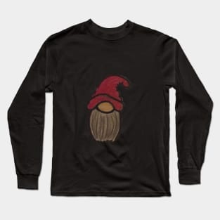 Magenta Gnome Long Sleeve T-Shirt